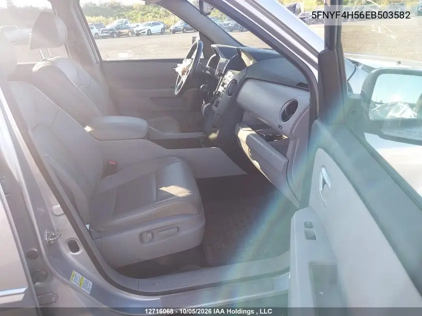 2014 HONDA PILOT VIN 5FNYF4H56EB503582 — фото 5