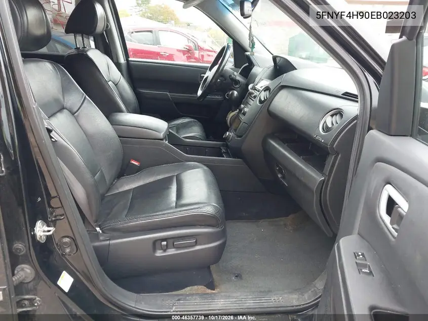 2014 HONDA PILOT VIN 5FNYF4H90EB023203 — фото 5