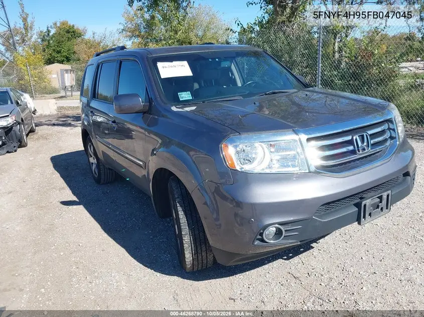 HONDA PILOT 2015, VIN 5FNYF4H95FB047045