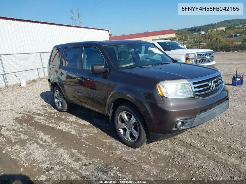HONDA PILOT 2015, VIN 5FNYF4H55FB042165