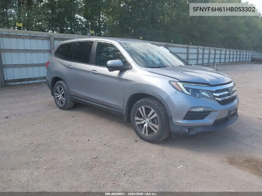 HONDA PILOT 2017, VIN 5FNYF6H61HB053302