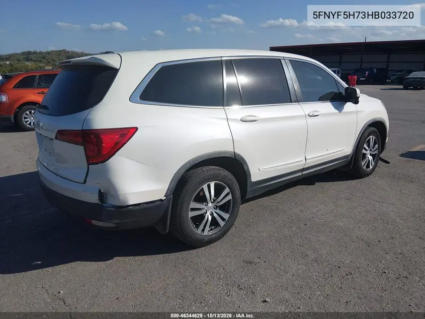 2017 HONDA PILOT VIN 5FNYF5H73HB033720 — фото 4