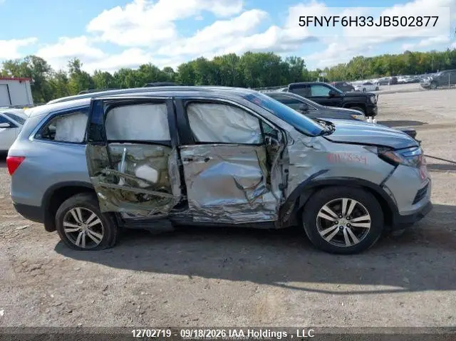 2018 HONDA PILOT VIN 5FNYF6H33JB502877 — фото 15