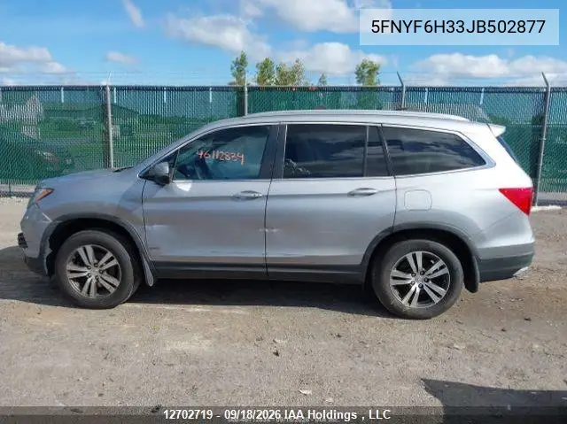 2018 HONDA PILOT VIN 5FNYF6H33JB502877 — фото 16