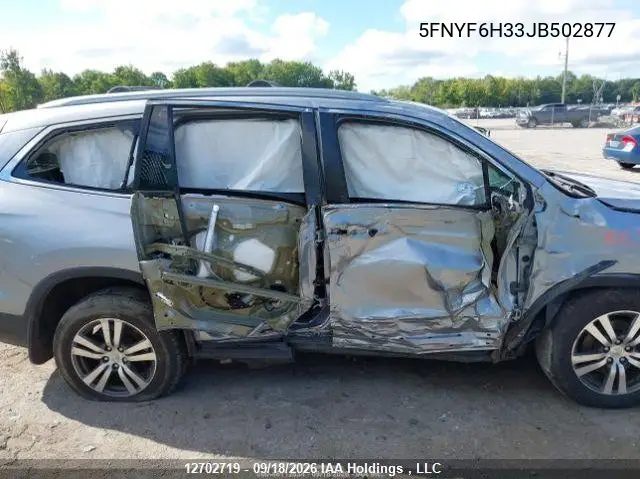 2018 HONDA PILOT VIN 5FNYF6H33JB502877 — фото 7