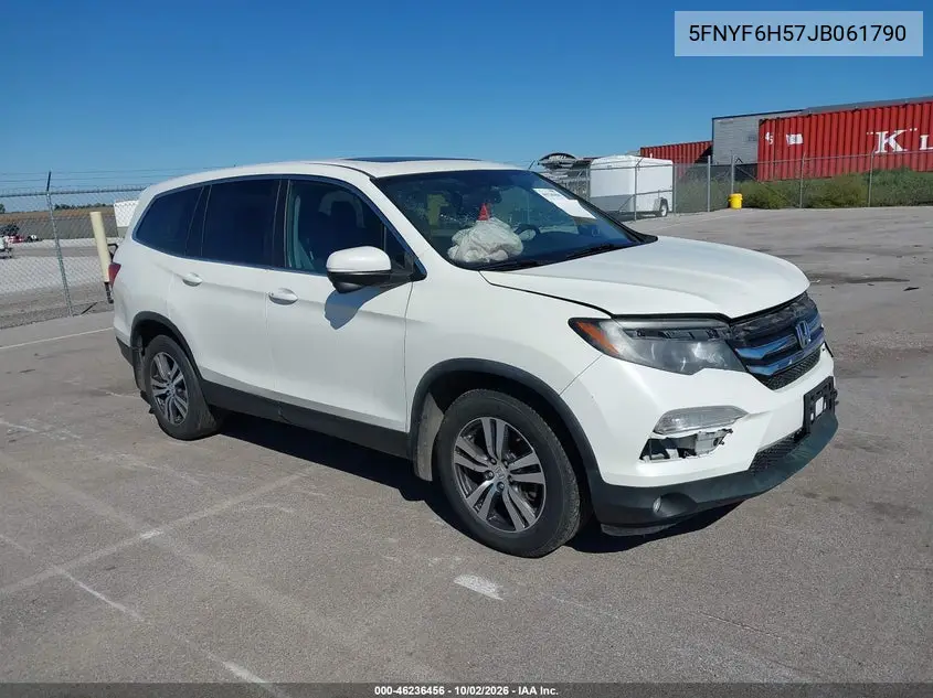 HONDA PILOT 2018, VIN 5FNYF6H57JB061790