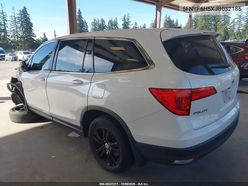 2018 HONDA PILOT VIN 5FNYF6H5XJB032185 — фото 3
