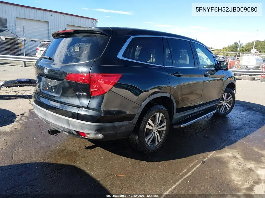 2018 HONDA PILOT VIN 5FNYF6H52JB009080 — фото 4