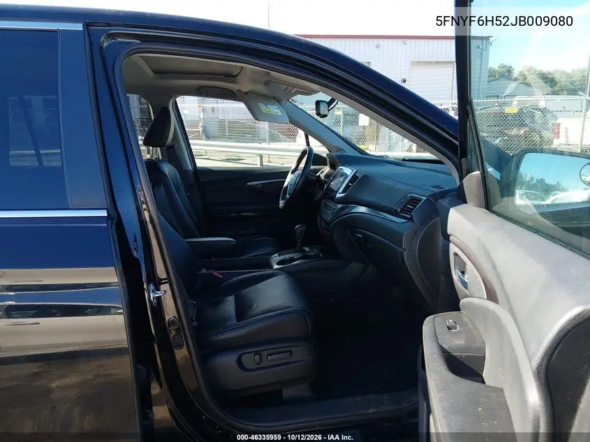 2018 HONDA PILOT VIN 5FNYF6H52JB009080 — фото 5