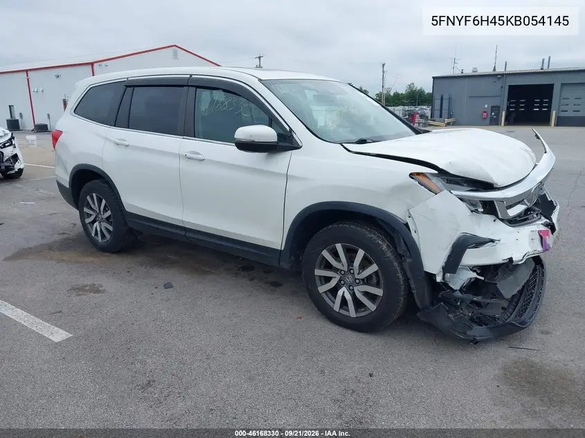 HONDA PILOT 2019, VIN 5FNYF6H57KB054145