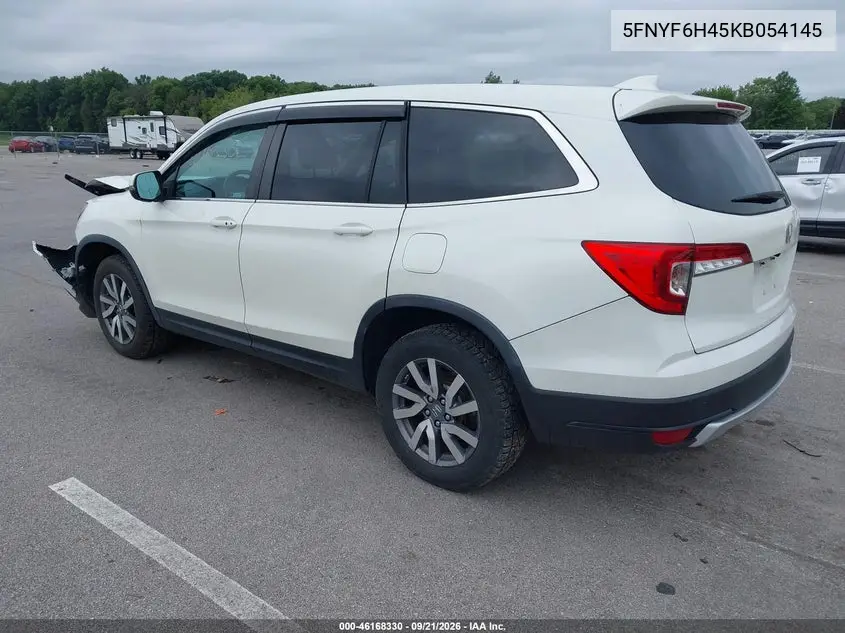 2019 HONDA PILOT VIN 5FNYF6H57KB054145 — фото 3