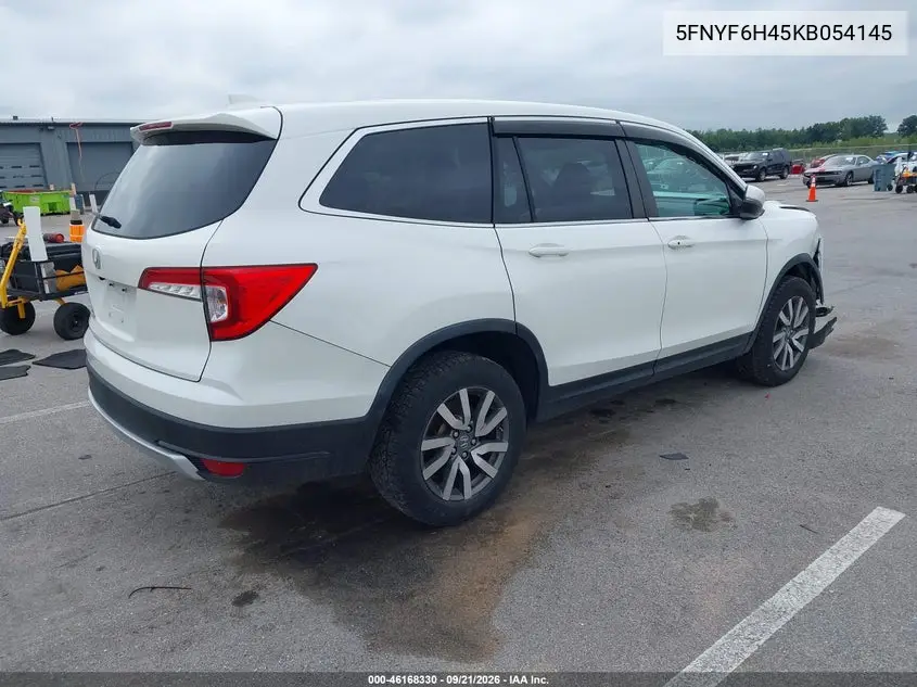 2019 HONDA PILOT VIN 5FNYF6H57KB054145 — фото 4