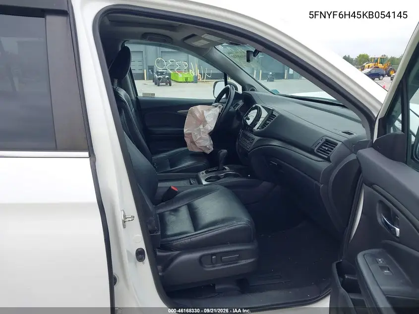 2019 HONDA PILOT VIN 5FNYF6H57KB054145 — фото 5