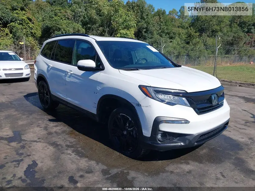 HONDA PILOT 2022, VIN 5FNYF6H73NB013856