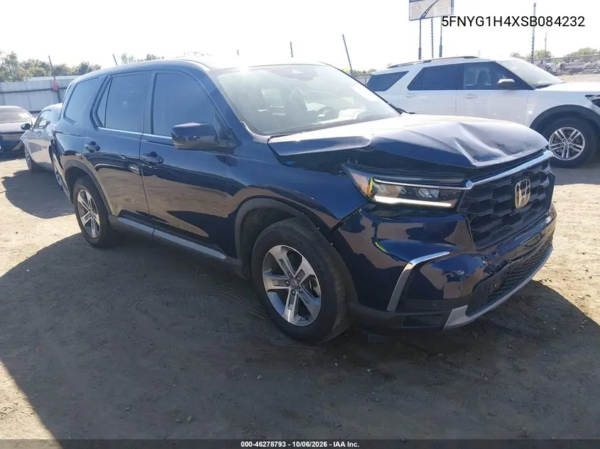 HONDA PILOT 2025, VIN 5FNYG1H4XSB084232