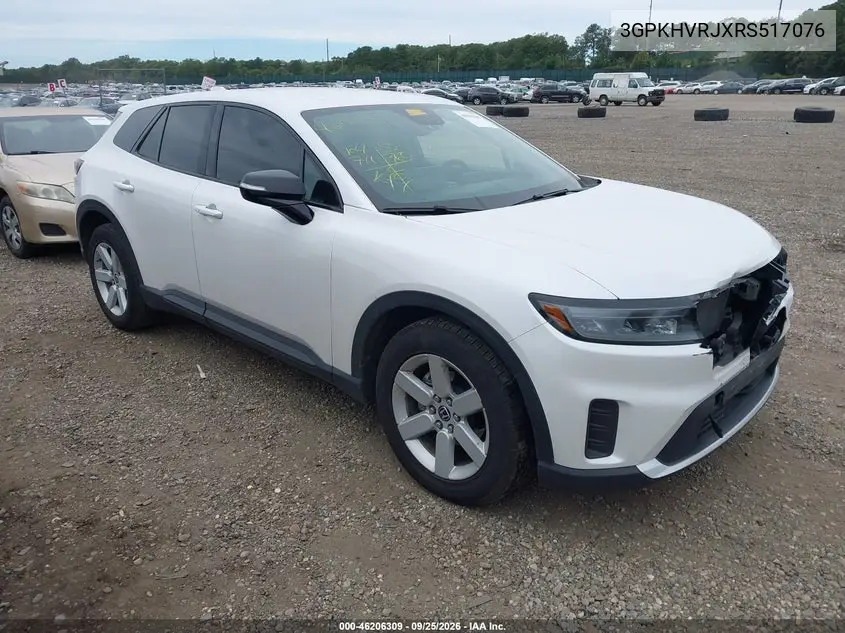 HONDA PROLOGUE 2024, VIN 3GPKHVRJXRS517076