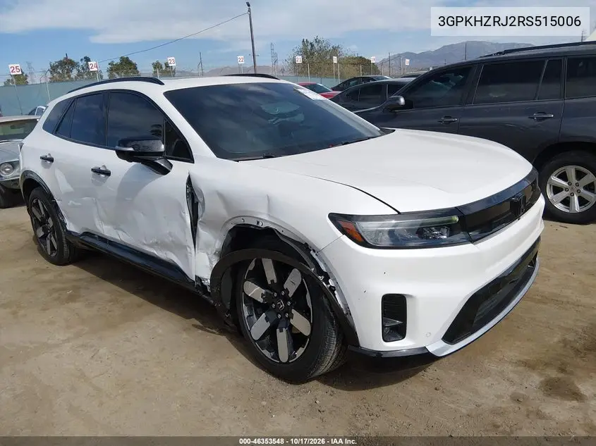 HONDA PROLOGUE 2024, VIN 3GPKHZRJ2RS515006