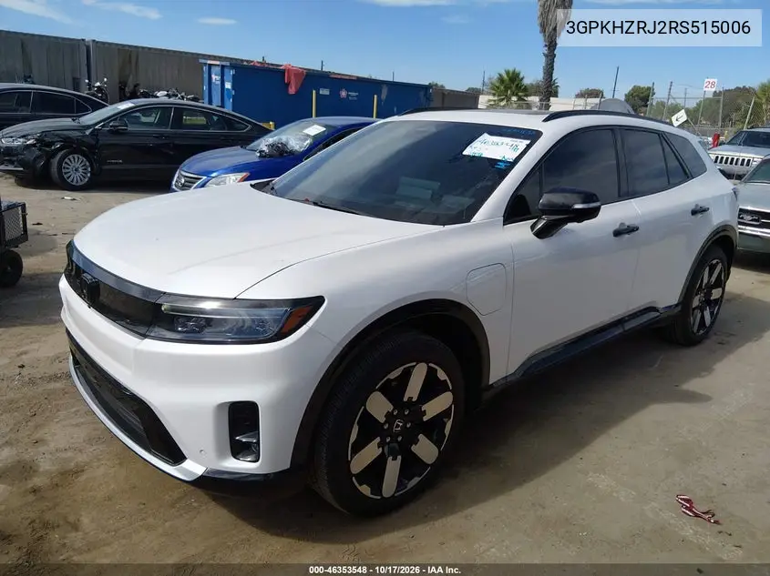 2024 HONDA PROLOGUE VIN 3GPKHZRJ2RS515006 — фото 2