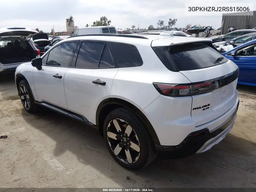 2024 HONDA PROLOGUE VIN 3GPKHZRJ2RS515006 — фото 3