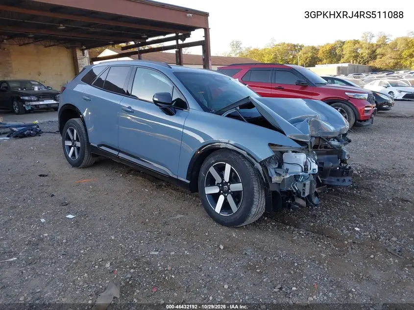 HONDA PROLOGUE 2024, VIN 3GPKHXRJ4RS511088