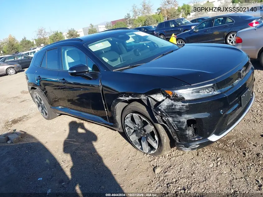 HONDA PROLOGUE 2025, VIN 3GPKHZRJXSS502140