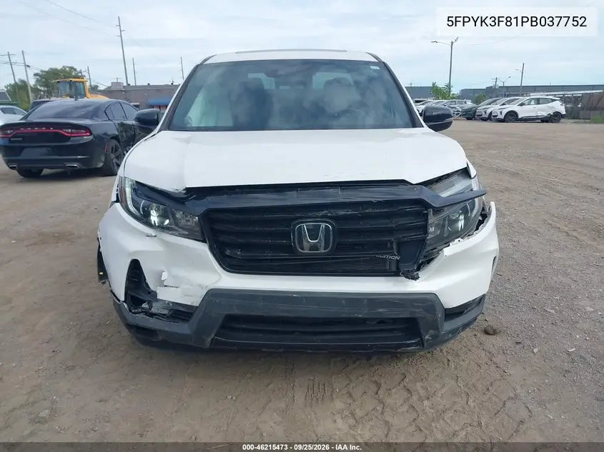 2023 HONDA RIDGELINE VIN 5FPYK3F81PB037752 — фото 11