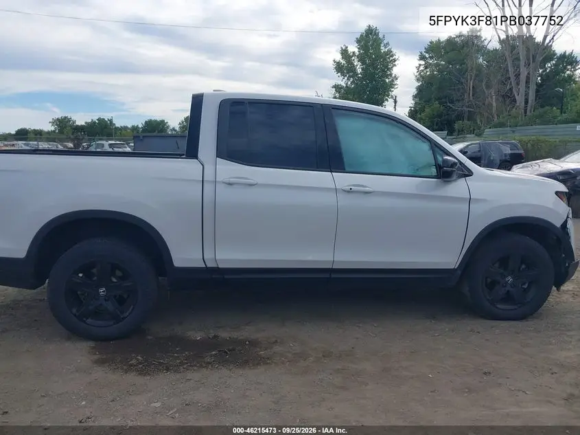 2023 HONDA RIDGELINE VIN 5FPYK3F81PB037752 — фото 12