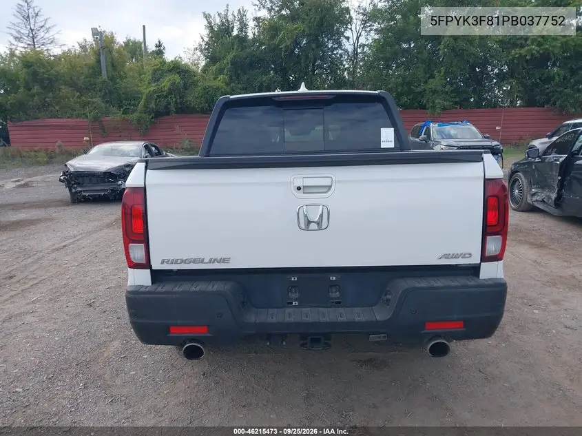 2023 HONDA RIDGELINE VIN 5FPYK3F81PB037752 — фото 15