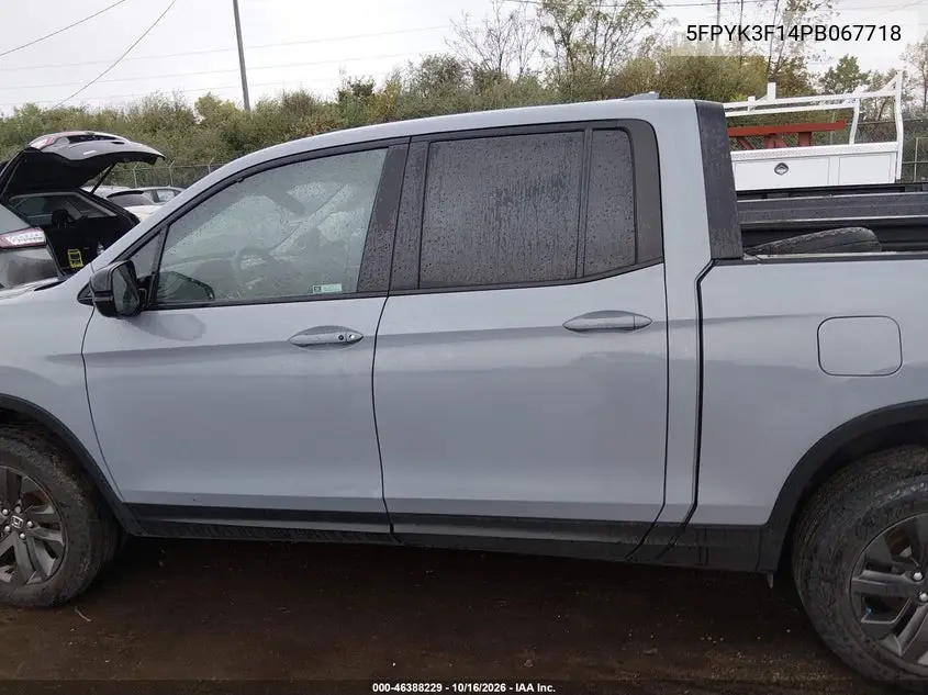 2023 HONDA RIDGELINE VIN 5FPYK3F14PB067718 — фото 13