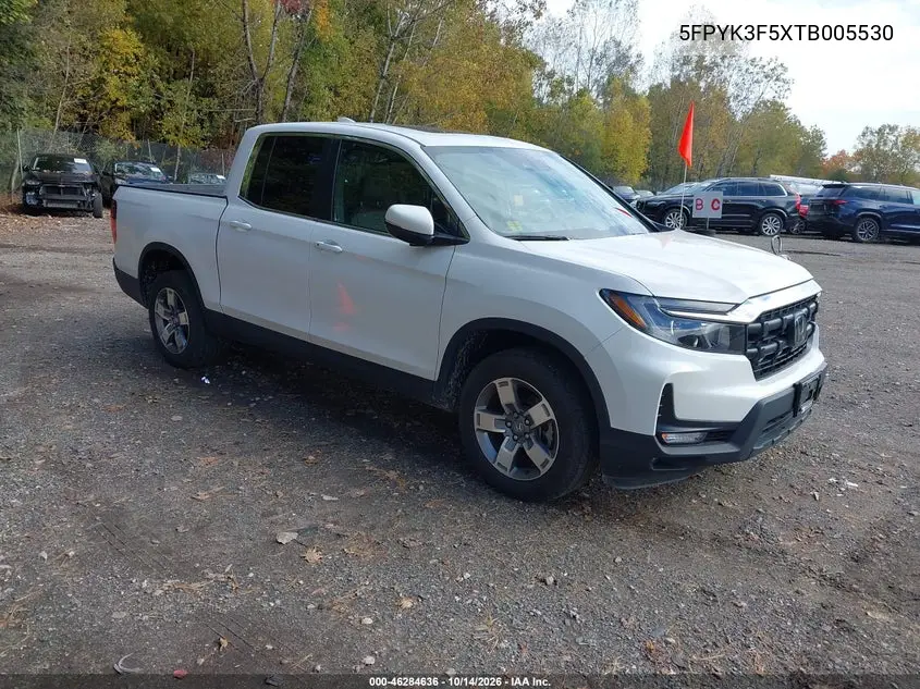 HONDA RIDGELINE 2026, VIN 5FPYK3F5XTB005530