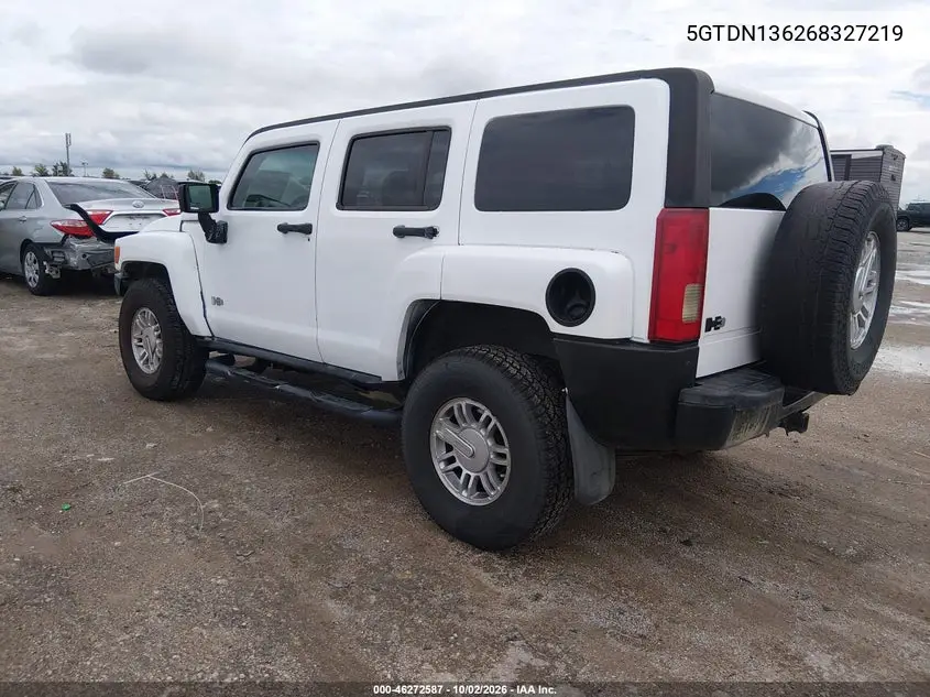 2006 HUMMER H3 VIN 5GTDN136268327219 — фото 3