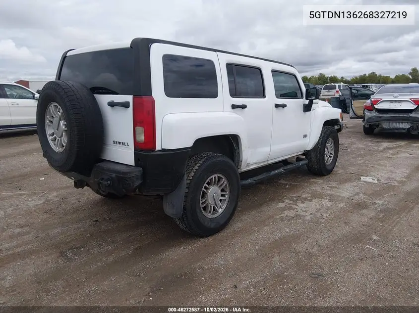 2006 HUMMER H3 VIN 5GTDN136268327219 — фото 4