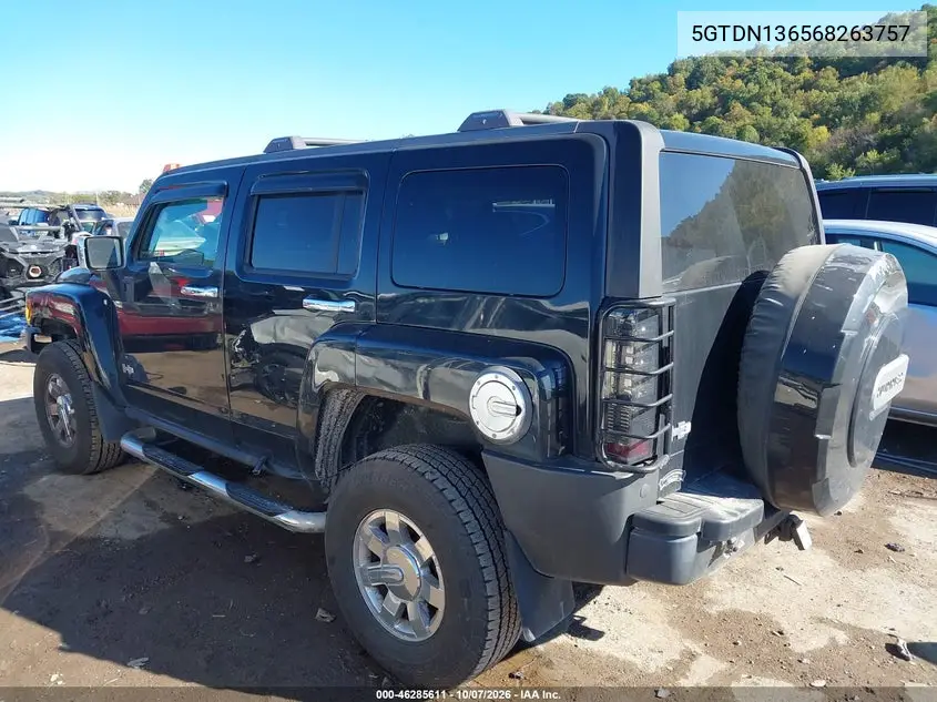 2006 HUMMER H3 VIN 5GTDN136568263757 — фото 3