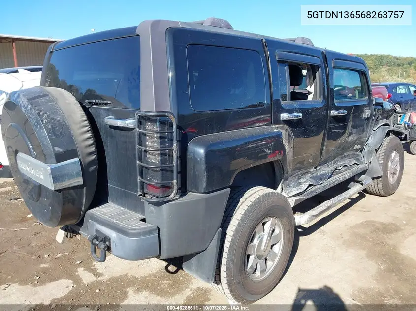 2006 HUMMER H3 VIN 5GTDN136568263757 — фото 4