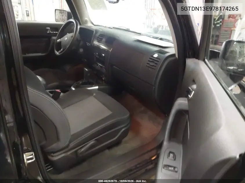 2007 HUMMER H3 VIN 5GTDN13E978174265 — фото 5