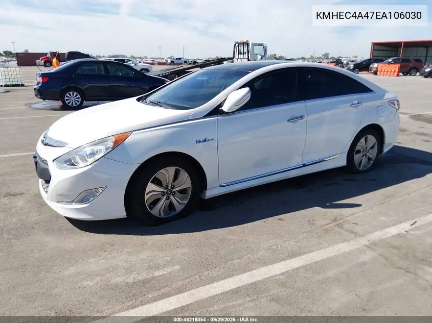2014 HYUNDAI SONATA VIN KMHEC4A47EA106030 — фото 2