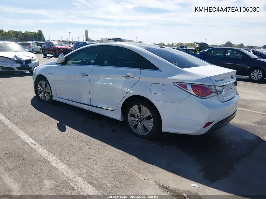 2014 HYUNDAI SONATA VIN KMHEC4A47EA106030 — фото 3