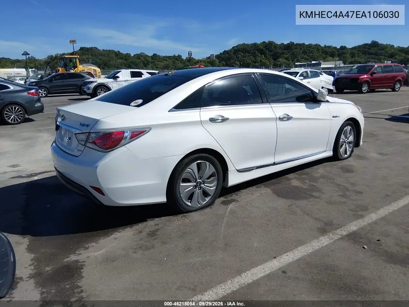 2014 HYUNDAI SONATA VIN KMHEC4A47EA106030 — фото 4