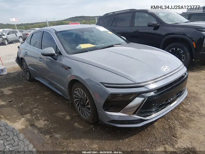 HYUNDAI SONATA 2025, VIN KMHL34JJ2SA123777