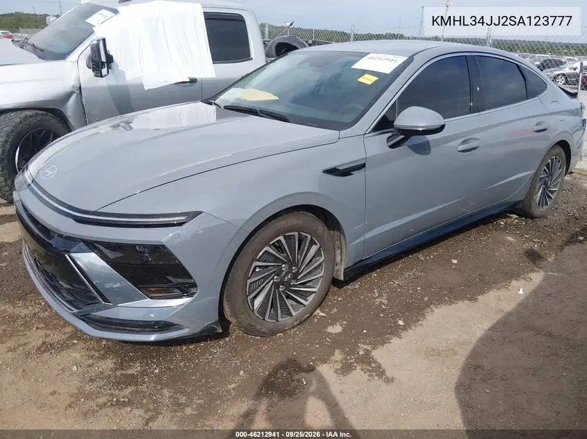 2025 HYUNDAI SONATA VIN KMHL34JJ2SA123777 — фото 2