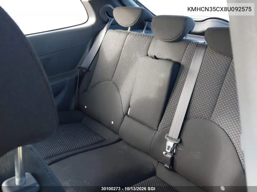 2008 HYUNDAI ACCENT VIN KMHCN35CX8U092575 — фото 8