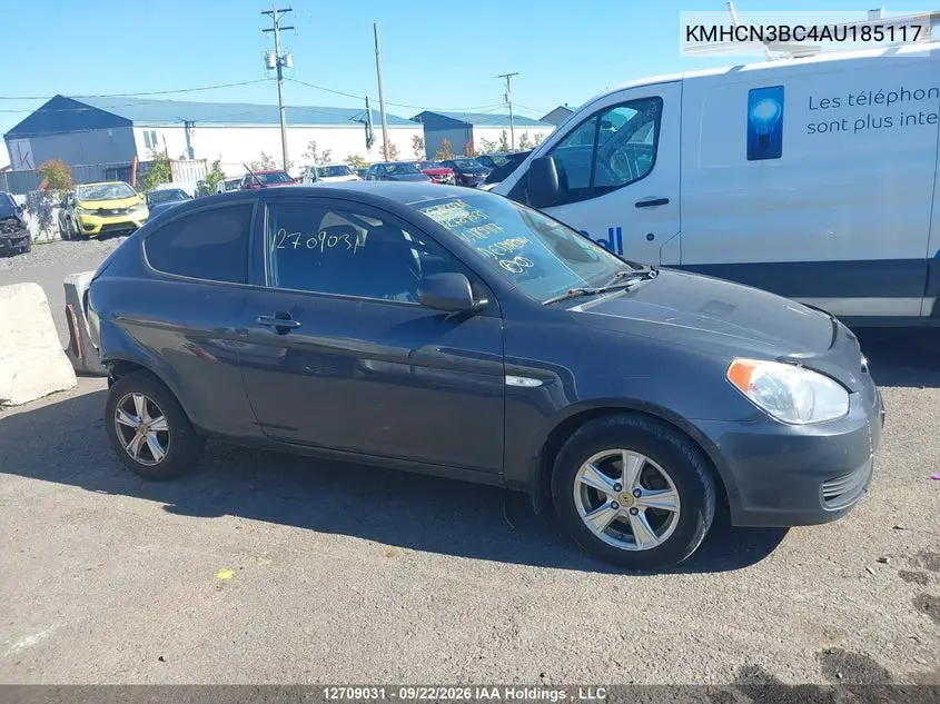2010 HYUNDAI ACCENT VIN KMHCN3BC4AU185117 — фото 13