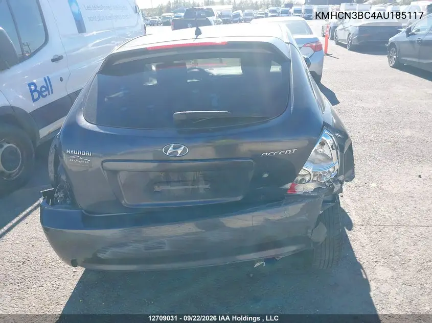 2010 HYUNDAI ACCENT VIN KMHCN3BC4AU185117 — фото 16