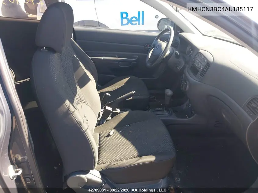 2010 HYUNDAI ACCENT VIN KMHCN3BC4AU185117 — фото 5