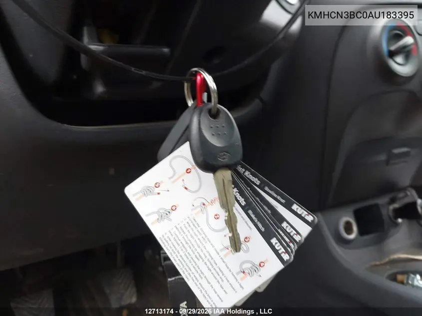 2010 HYUNDAI ACCENT VIN KMHCN3BC0AU183395 — фото 10