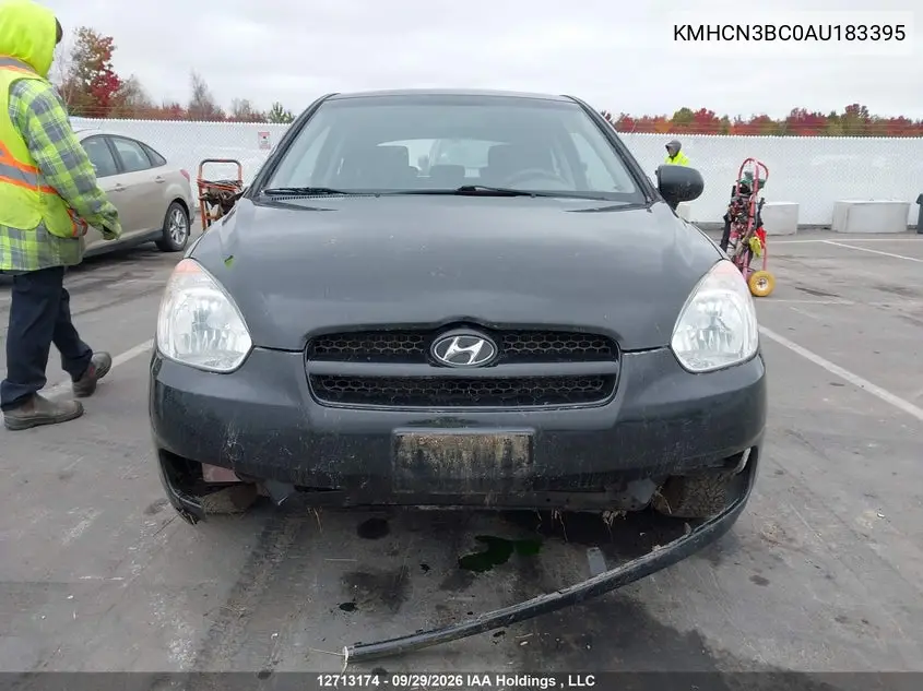 2010 HYUNDAI ACCENT VIN KMHCN3BC0AU183395 — фото 11