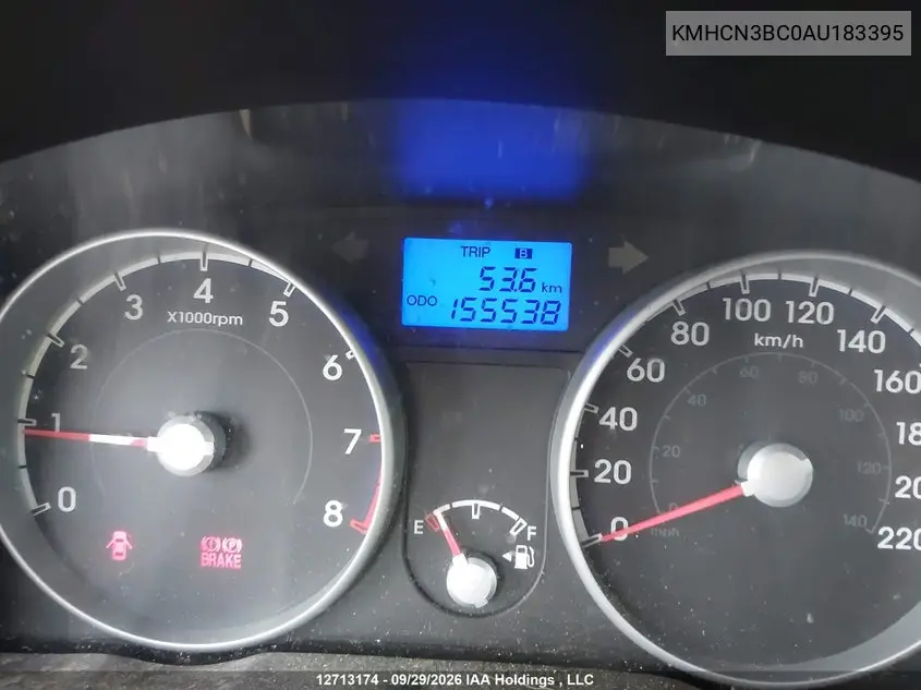 2010 HYUNDAI ACCENT VIN KMHCN3BC0AU183395 — фото 14