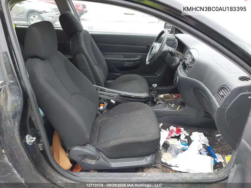 2010 HYUNDAI ACCENT VIN KMHCN3BC0AU183395 — фото 5