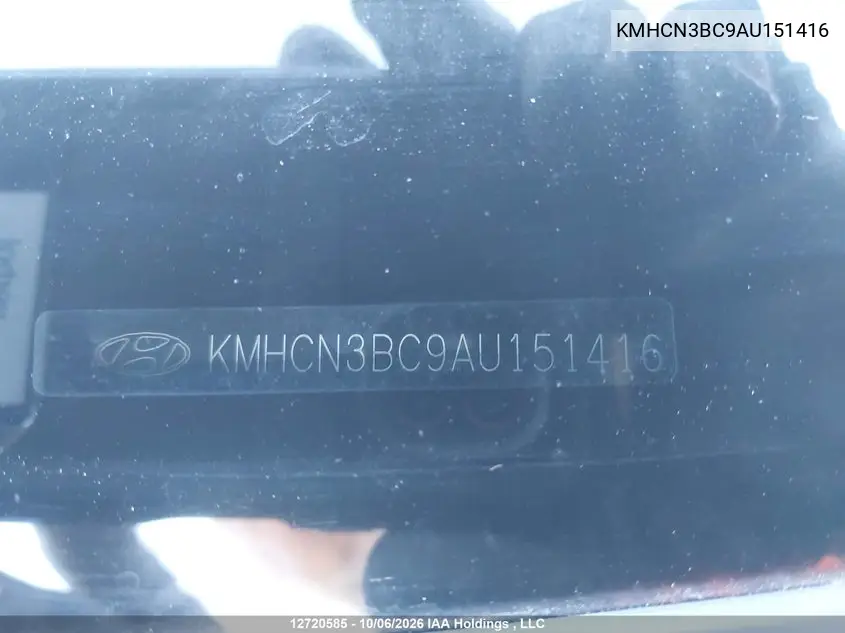 2010 HYUNDAI ACCENT VIN KMHCN3BC9AU151416 — фото 20