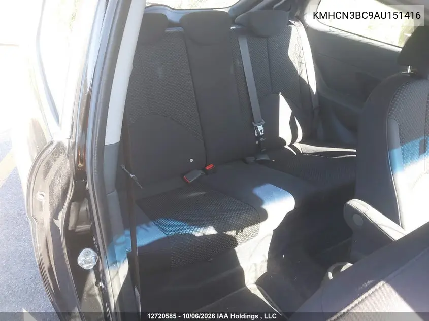 2010 HYUNDAI ACCENT VIN KMHCN3BC9AU151416 — фото 8